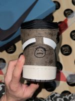 Travis Scott x Air Jordan 1 Retro High Og ‘mocha’ - Görsel 5
