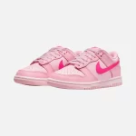 Nike Dunk Low Triple Pink - Görsel 2