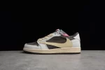 Travis Scott x Air Jordan 1 Low Reverse Mocha - Görsel 2